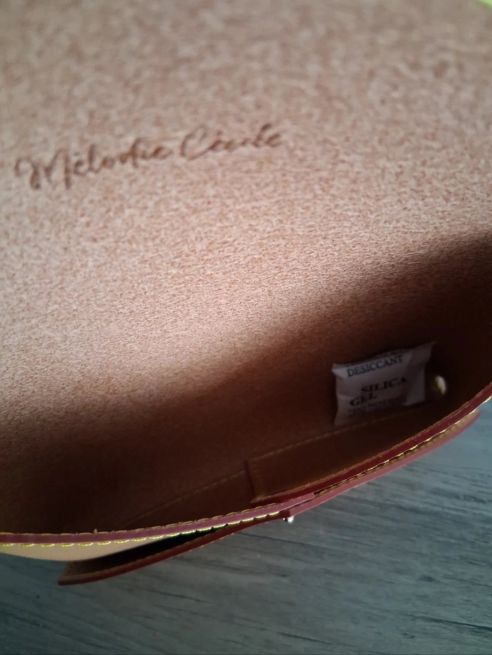 DUYP Melodie Cecile Honey Vachetta Leather - Envelope/Crossboady - Picture 4 of 10